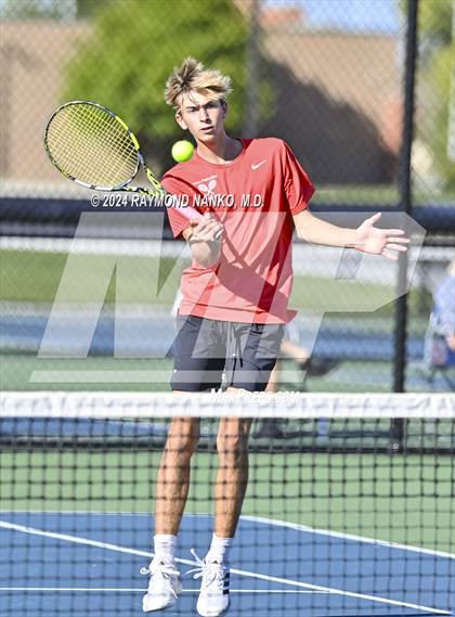 Thumbnail 2 in New Palestine vs Mt Vernon (IHSAA - Section 30)  photogallery.