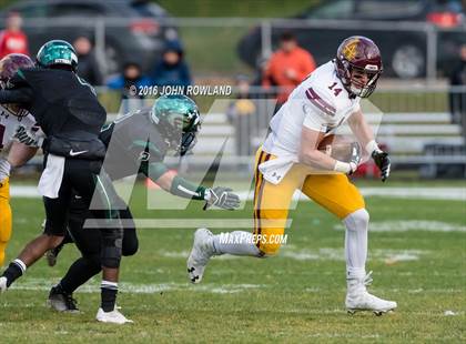 Thumbnail 3 in Glenbard West vs. Loyola Academy (IHSA Class 8A Semifinal) photogallery.