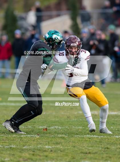 Thumbnail 1 in Glenbard West vs. Loyola Academy (IHSA Class 8A Semifinal) photogallery.