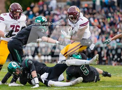 Thumbnail 3 in Glenbard West vs. Loyola Academy (IHSA Class 8A Semifinal) photogallery.