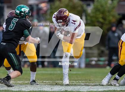 Thumbnail 2 in Glenbard West vs. Loyola Academy (IHSA Class 8A Semifinal) photogallery.