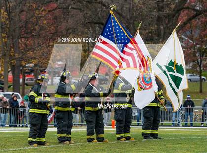 Thumbnail 2 in Glenbard West vs. Loyola Academy (IHSA Class 8A Semifinal) photogallery.