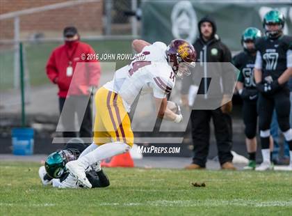 Thumbnail 1 in Glenbard West vs. Loyola Academy (IHSA Class 8A Semifinal) photogallery.