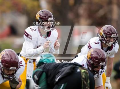 Thumbnail 1 in Glenbard West vs. Loyola Academy (IHSA Class 8A Semifinal) photogallery.