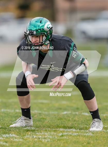 Thumbnail 1 in Glenbard West vs. Loyola Academy (IHSA Class 8A Semifinal) photogallery.
