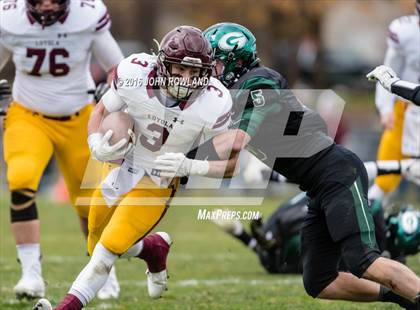 Thumbnail 2 in Glenbard West vs. Loyola Academy (IHSA Class 8A Semifinal) photogallery.