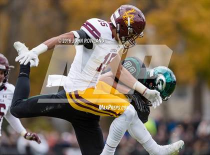 Thumbnail 3 in Glenbard West vs. Loyola Academy (IHSA Class 8A Semifinal) photogallery.