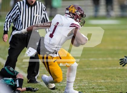 Thumbnail 2 in Glenbard West vs. Loyola Academy (IHSA Class 8A Semifinal) photogallery.