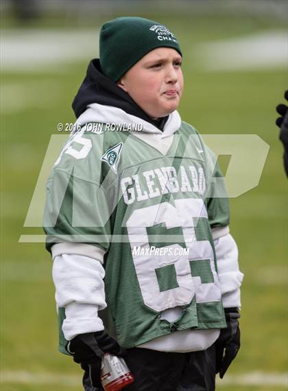 Thumbnail 2 in Glenbard West vs. Loyola Academy (IHSA Class 8A Semifinal) photogallery.