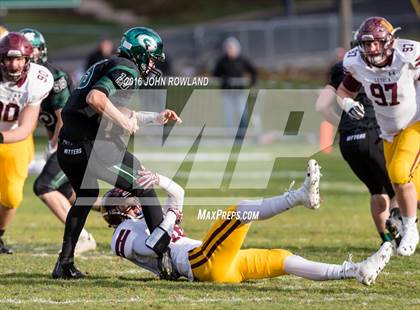 Thumbnail 3 in Glenbard West vs. Loyola Academy (IHSA Class 8A Semifinal) photogallery.