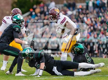 Thumbnail 2 in Glenbard West vs. Loyola Academy (IHSA Class 8A Semifinal) photogallery.