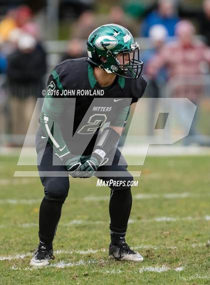 Thumbnail 3 in Glenbard West vs. Loyola Academy (IHSA Class 8A Semifinal) photogallery.