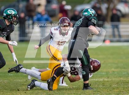 Thumbnail 3 in Glenbard West vs. Loyola Academy (IHSA Class 8A Semifinal) photogallery.