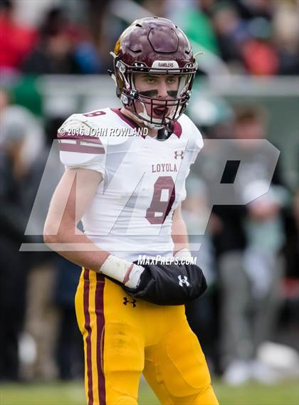 Thumbnail 3 in Glenbard West vs. Loyola Academy (IHSA Class 8A Semifinal) photogallery.
