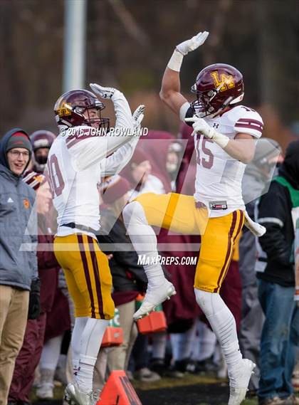 Thumbnail 3 in Glenbard West vs. Loyola Academy (IHSA Class 8A Semifinal) photogallery.