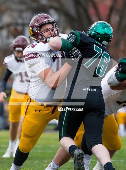 Thumbnail 3 in Glenbard West vs. Loyola Academy (IHSA Class 8A Semifinal) photogallery.