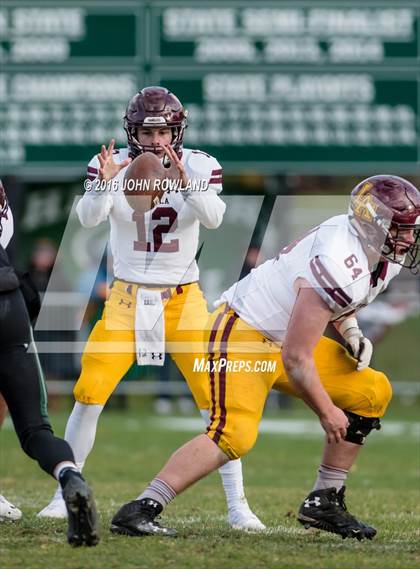 Thumbnail 2 in Glenbard West vs. Loyola Academy (IHSA Class 8A Semifinal) photogallery.
