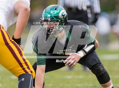 Thumbnail 1 in Glenbard West vs. Loyola Academy (IHSA Class 8A Semifinal) photogallery.