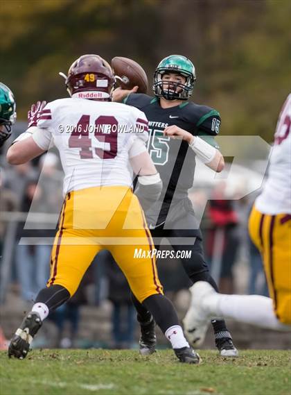 Thumbnail 2 in Glenbard West vs. Loyola Academy (IHSA Class 8A Semifinal) photogallery.