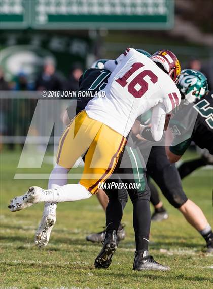 Thumbnail 1 in Glenbard West vs. Loyola Academy (IHSA Class 8A Semifinal) photogallery.