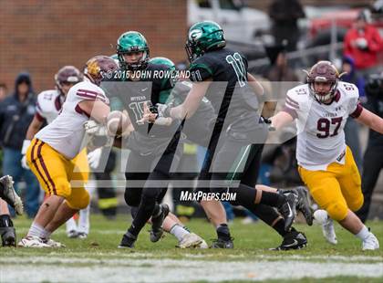 Thumbnail 1 in Glenbard West vs. Loyola Academy (IHSA Class 8A Semifinal) photogallery.