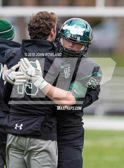 Thumbnail 1 in Glenbard West vs. Loyola Academy (IHSA Class 8A Semifinal) photogallery.