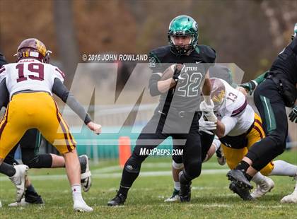 Thumbnail 2 in Glenbard West vs. Loyola Academy (IHSA Class 8A Semifinal) photogallery.
