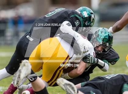 Thumbnail 2 in Glenbard West vs. Loyola Academy (IHSA Class 8A Semifinal) photogallery.