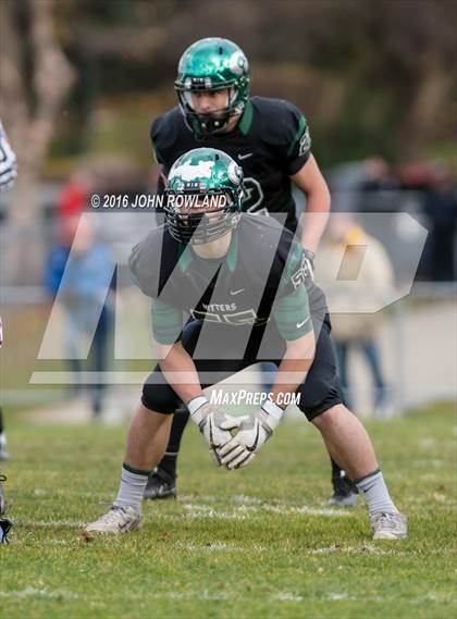 Thumbnail 2 in Glenbard West vs. Loyola Academy (IHSA Class 8A Semifinal) photogallery.