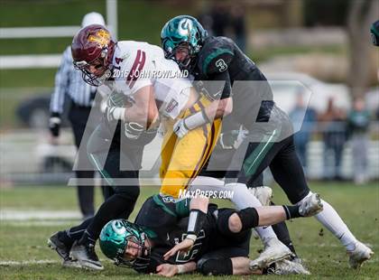 Thumbnail 2 in Glenbard West vs. Loyola Academy (IHSA Class 8A Semifinal) photogallery.