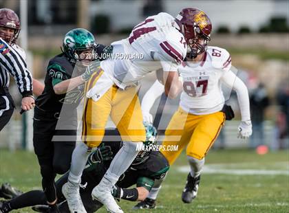 Thumbnail 3 in Glenbard West vs. Loyola Academy (IHSA Class 8A Semifinal) photogallery.