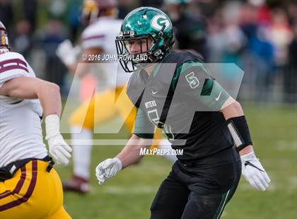 Thumbnail 1 in Glenbard West vs. Loyola Academy (IHSA Class 8A Semifinal) photogallery.
