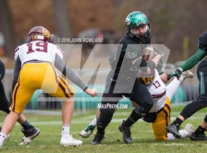 Thumbnail 3 in Glenbard West vs. Loyola Academy (IHSA Class 8A Semifinal) photogallery.