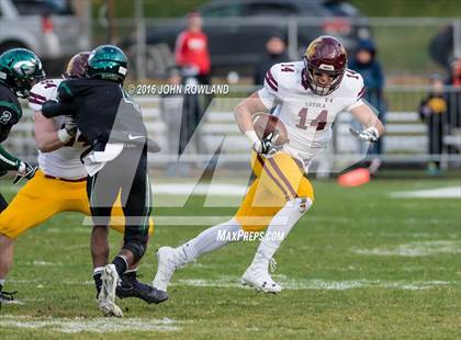 Thumbnail 2 in Glenbard West vs. Loyola Academy (IHSA Class 8A Semifinal) photogallery.