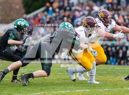 Thumbnail 1 in Glenbard West vs. Loyola Academy (IHSA Class 8A Semifinal) photogallery.