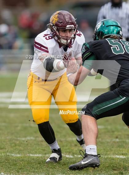 Thumbnail 2 in Glenbard West vs. Loyola Academy (IHSA Class 8A Semifinal) photogallery.