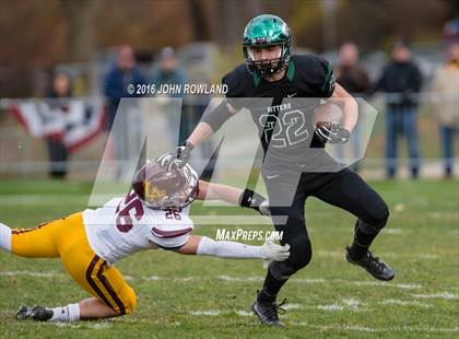 Thumbnail 2 in Glenbard West vs. Loyola Academy (IHSA Class 8A Semifinal) photogallery.