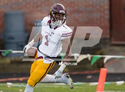 Thumbnail 1 in Glenbard West vs. Loyola Academy (IHSA Class 8A Semifinal) photogallery.