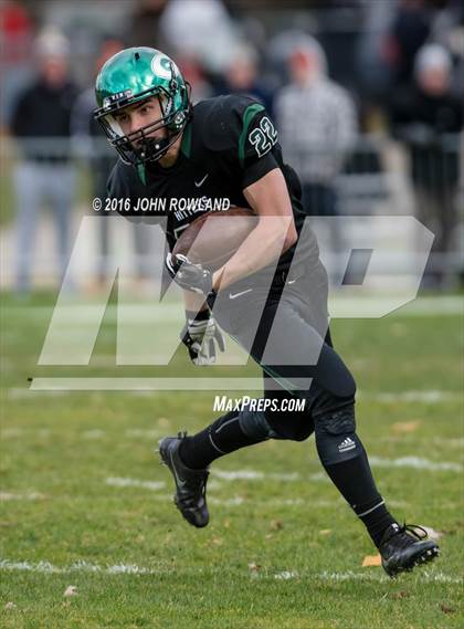Thumbnail 2 in Glenbard West vs. Loyola Academy (IHSA Class 8A Semifinal) photogallery.