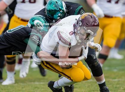 Thumbnail 1 in Glenbard West vs. Loyola Academy (IHSA Class 8A Semifinal) photogallery.
