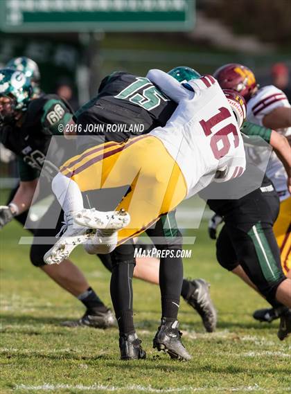Thumbnail 2 in Glenbard West vs. Loyola Academy (IHSA Class 8A Semifinal) photogallery.