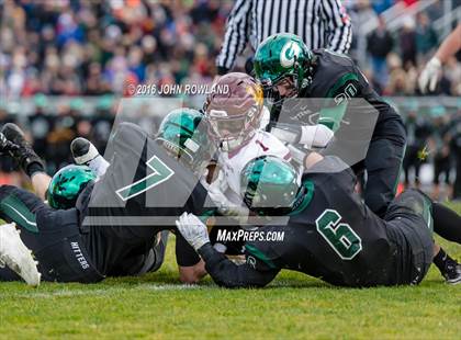 Thumbnail 2 in Glenbard West vs. Loyola Academy (IHSA Class 8A Semifinal) photogallery.
