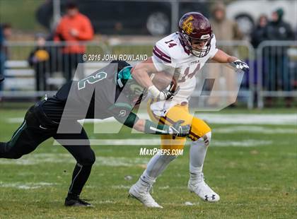 Thumbnail 1 in Glenbard West vs. Loyola Academy (IHSA Class 8A Semifinal) photogallery.
