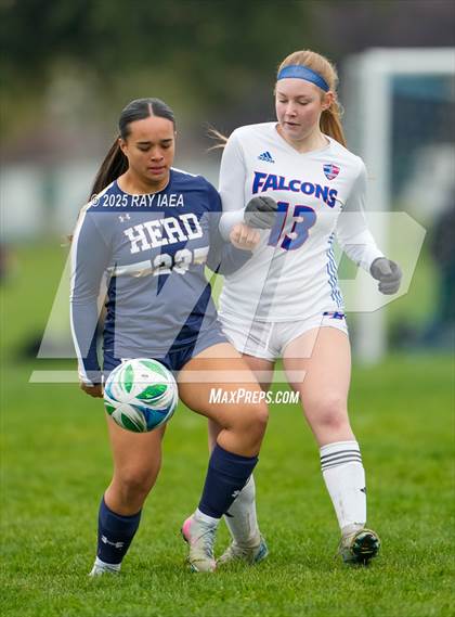 Thumbnail 2 in JV: Christian Brothers vs. Elk Grove (River City Raider Cup) photogallery.