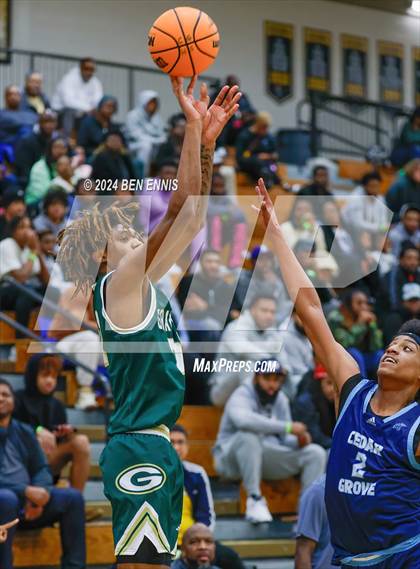 Thumbnail 2 in Cedar Grove vs. Grayson (OTR Hoops: Thanksgiving Showcase) photogallery.