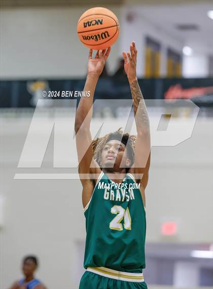 Thumbnail 1 in Cedar Grove vs. Grayson (OTR Hoops: Thanksgiving Showcase) photogallery.