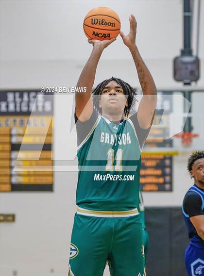Thumbnail 2 in Cedar Grove vs. Grayson (OTR Hoops: Thanksgiving Showcase) photogallery.