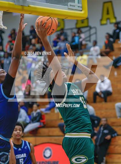 Thumbnail 1 in Cedar Grove vs. Grayson (OTR Hoops: Thanksgiving Showcase) photogallery.