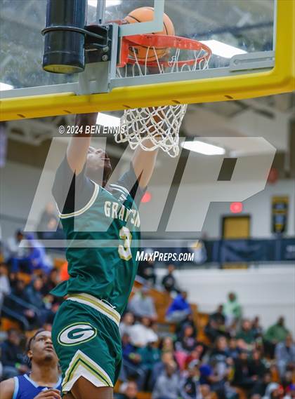 Thumbnail 3 in Cedar Grove vs. Grayson (OTR Hoops: Thanksgiving Showcase) photogallery.