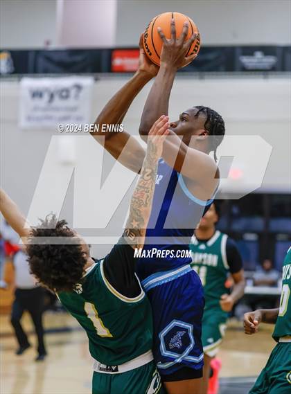 Thumbnail 3 in Cedar Grove vs. Grayson (OTR Hoops: Thanksgiving Showcase) photogallery.